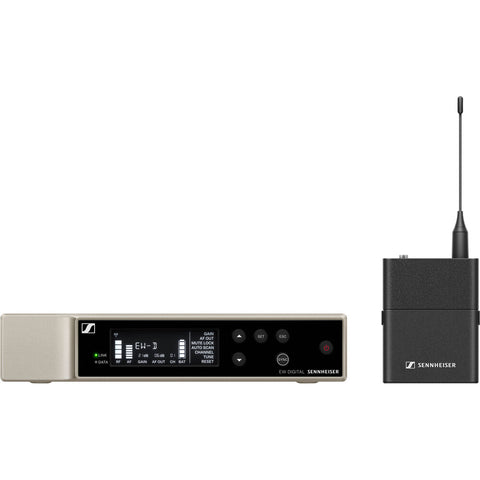 Sennheiser EW-D SK BASE SET Digital Wireless Microphone System with Bodypack, No Mic (Q1-6: 470 to 526 MHz)