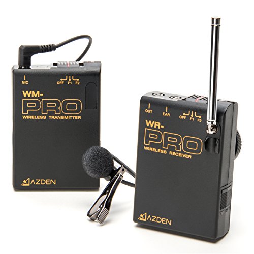 Azden WHX-PRO Hand-Held Microphone System with Built-In Transmitter