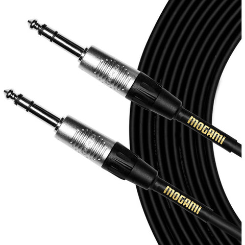 Mogami CorePlus 1/4" TRS Male to 1/4" TRS Male Patch Cable (3')