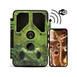 Camouflage EZ-Solar Wifi 4K 24MP Trail Camera with Night Vision, IP66 , Live Connection No-Glow(940NM)