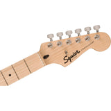 Squier Sonic Stratocaster Electric Guitar, with 2-Year Warranty, 2-Color Sunburst, Maple Fingerboard, White Pickguard