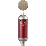 Blue Spark SL Large-Diaphragm Studio Condenser Microphone with Auray RF-5P-B Reflection Filter and RFMS-580 Reflection Filter Tripod Mic Stand