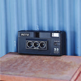 Reto 3D Classic 35mm Film Camera Bundle with 35mm 400 ISO Color Negative Film, 36 Exposures