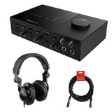 Native Instruments KOMPLETE AUDIO 6 Mk2 6-Channel USB Audio Interface with Polsen HPC-A30 Headphones & XLR Cable Bundle