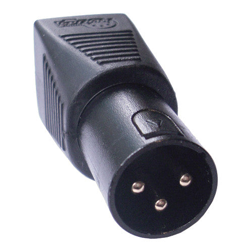 Sescom 3-Pin XLR Male to RJ45 DMX Adapter for DMX512 Cable