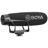 BOYA BY-BM2021 Camera-Mount Supercardioid Shotgun Microphone