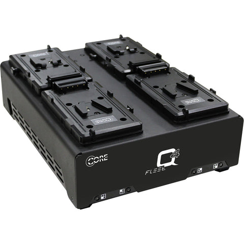 Core SWX Fleet Q V-Mount Four-Position Charger