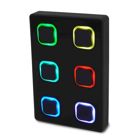 Antari Station2 Visual Productions Advanced Wall-mount panel with backlit push-buttons / Network, OSC, UTP