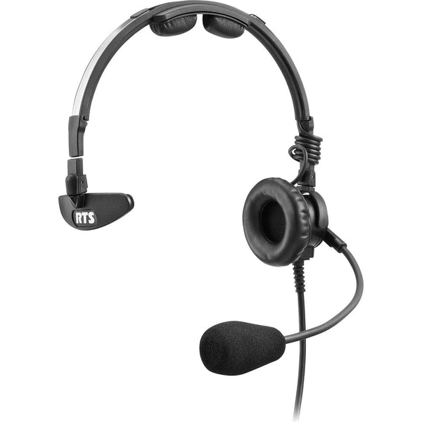 Telex LH-300 Lightweight RTS Single-Sided Broadcast Headset (XLR 5-Pin Male Connector, Dynamic Microphone)