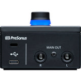 PreSonus Revelator io44 Ultracompact 4x2 USB Type-C Audio Interface Bundle with Polsen HPC-A30-MK2 Studio Monitor Headphones, 10' MIDI Cable, XLR-TRS and XLR-XR Cables