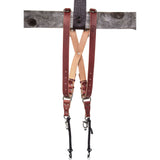 HoldFast Gear Money Maker Two-Camera Harness (English Bridle, Chestnut, Small)