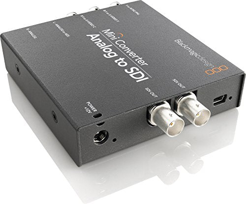 Blackmagic Design Mini Converter Analog to SDI with Embedded Audio