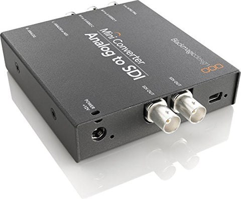 Blackmagic Design Mini Converter Analog to SDI with Embedded Audio