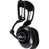 Blue Lola Over-Ear Isolation Headphones (Black) with HPDS-B Desktop Headphone Stand Kit