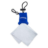 Carson Stuff-It Microfiber Lens Cloth, Blue