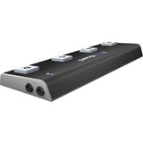 IK Multimedia iRig BlueBoard Bluetooth MIDI Pedalboard with FP-P1L Piano-Style Sustain Pedal Bundle