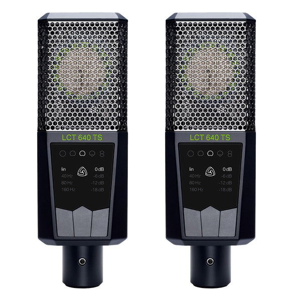 Lewitt LCT 640 TS Dual-Output-Mode Condenser Microphone (Pair)