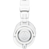 Audio-Technica ATH-M50xWH Professional Monitor Headphones, White