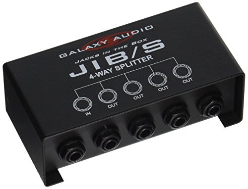 Galaxy Audio JIBS 4 Way 1/4" Splitter