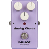 NUX Analog Chorus Guitar Effect Pedal the legendary chorus sound from the 80's, authentic Chorus effect from warm subtle shimmer to near-vibrato wobbles