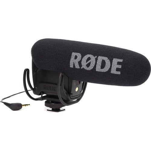 Rode VMPR VideoMic Pro R with Rycote Lyre Shockmount With Rode DeadCat VMPR and 9V Rechargeable NiMH Battery
