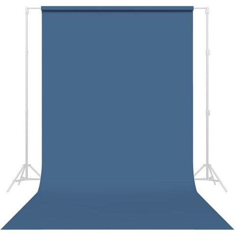 Savage Widetone Seamless Background Paper (#64 Blue Jean, Size 86 Inches Wide x 36 Feet Long, Backdrop)