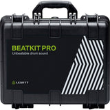 Lewitt BEATKITPRO Professional Drum Mic for Kick, Snare, Toms, and Matched Overheads Bundle with Auray 5-Piece Drum Kit Stand Pack and 6x XLR-XLR Cable