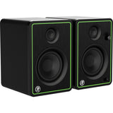 Mackie CR4-XBT 4" Bluetooth Studio Monitors (Pair) with 2x Small Isolation Pads & 3' REAN Stereo Breakout Cable Bundle