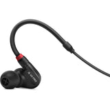 Sennheiser IE 40 PRO In-Ear Monitoring Headphones (Black) with 5-Way Headphone Splitter Bundle