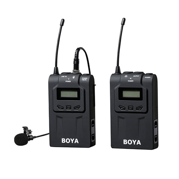 BOYA BY-WM6 UHF Professional Omni-Directional Wireless Lavalier Microphone System