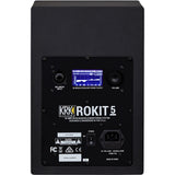 KRK ROKIT 5 G4 5" 2-Way Active Studio Monitor (Pair, Black) Bundle with KRK S10.4 Powered Studio Subwoofer (10")