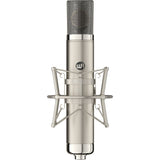 Warm Audio WA-CX12 Large-Diaphragm 9-Pattern Tube Condenser Microphone Bundle with Auray RF-5P-B Reflection Filter and Reflection Filter Tripod Mic Stand