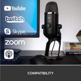 Blue Yeti X USB Microphone (Dark Gray)