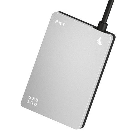 Angelbird 512GB SSD2go PKT USB 3.1 Type-C External Solid State Drive (Silver)