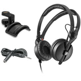 Sennheiser HD 25 Monitor Headphones with Auray Headphone Holder & 10' Extension Cable