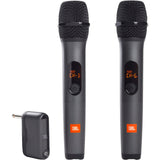 JBL PartyBox 310 Portable Bluetooth Speaker Bundle with JBL Wireless Microphone System (2-Pack) and Rapid Charger with 4 AA Batteries