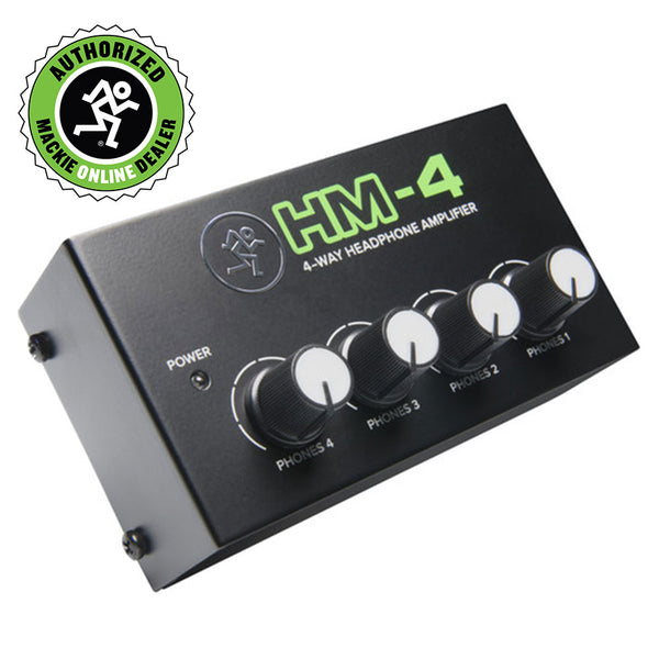 Mackie HM-4 4-Way Headphone Amplifier