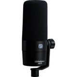 PreSonus PD-70 Dynamic Cardioid Broadcast Microphone Bundle with Tripod Mic Stand, Pop Filter & XLR Cable