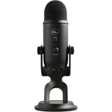 Blue Yeti Professional Recording Kit for Vocals with USB Mic & Software (Blackout), Polsen HPC-A30 Studio Monitor Headphones & Pop Filter Bundle