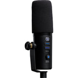 PreSonus Revelator Dynamic USB Microphone Bundle with Polsen HPC-A30-MK2 Studio Monitor Headphones and Pop Filter