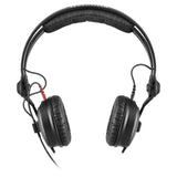 Sennheiser HD 25 Monitor Headphones (Pair) Bundle with Deersync H4 4-Channel Pro Studio Headphone Amplifier