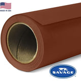 Savage Widetone Seamless Background Paper (#16 Chestnut, Size 86 Inches Wide x 36 Feet Long, Backdrop)