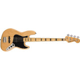 Squier by Fender Classic Vibe 70's Jazz Bass Guitar - Maple - Natural