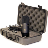 MXL 770 Multipurpose Cardioid Condenser Microphone (Black) Bundle with MXL HX9 Over-Ear Studio Pro Headphone