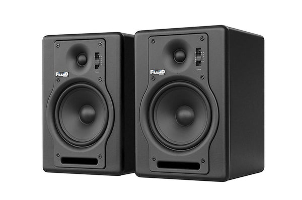 Fluid Audio F5 (Pair) - 5" 2-way Studio Reference Monitors, Black
