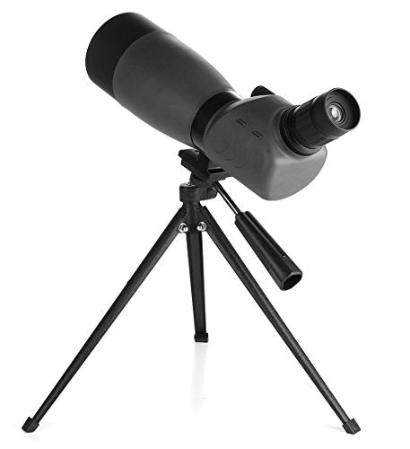 Jeddah 20-60X 60 Porro Prism Spotting Scope- Waterproof Scope for Bird watching Target Shooting Archery Range Outdoor Activities