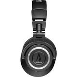 Audio-Technica ATH-M50xBT Wireless Bluetooth Over-Ear Headphones, Black