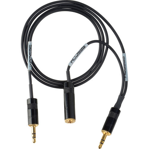 Sescom Blackmagic Pocket to Audio Recorder & Headphone Input Cable