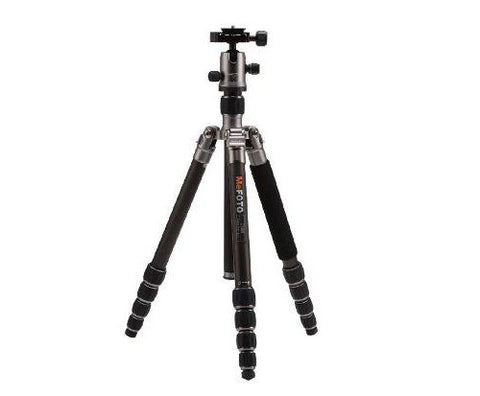 MeFOTO C1350Q1T Carbon Fiber Roadtrip Travel Tripod Kit (Titanium)