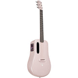 Lava Music Blue Lava 36" Electric Acoustic SmartGuitar with HiLava System and AirFlow Bag (Coral Pink)